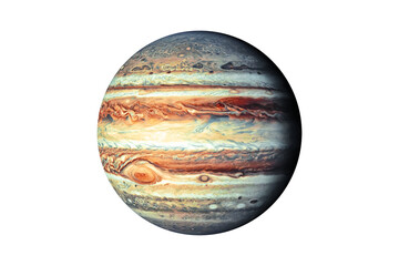 Wall Mural - jupiter planet isolated texture