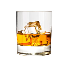 Whiskiey Glass With Ice