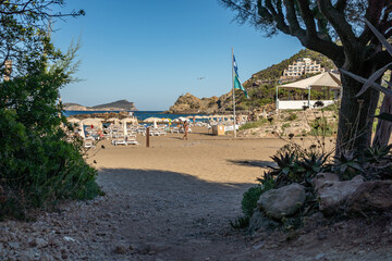 Canvas Print - ibiza beach