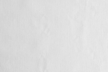 Poster - White watercolor fabric texture background for cover card design or overlay and paint art background