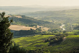Fototapeta Natura - Beautiful view of Tuscany landscape and landmarks. Summer in Italy