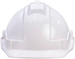 White safety helmet or hard cap  isolated on white background, Construction hat on white background PNG File.