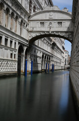 Wall Mural - PONTE DEI SOSPIRI which means Bridge of sighs in Venice with no people during the lockdown