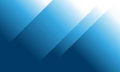 Poster - Abstract linear blue gradient background banner template.