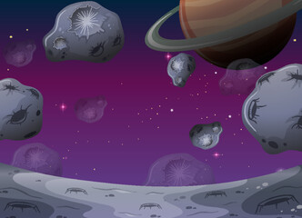 Wall Mural - outer space background wallpaper