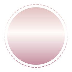 Wall Mural - rose gold circle background
