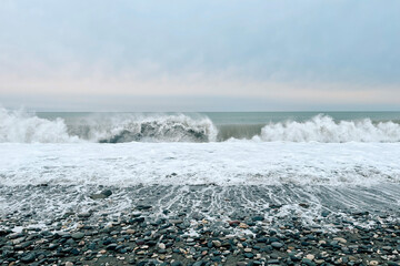Wall Mural - perfect sea beach landscape.