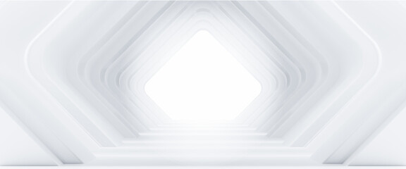 Wall Mural - abstract futuristic empty floor and room sci-fi corridor with light for showcase,room,interior,displ