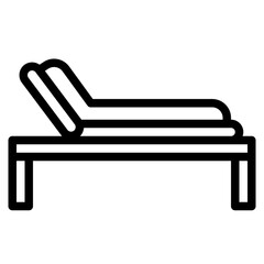 Wall Mural - chair icon