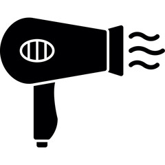 Wall Mural - Hair Dryer Icon