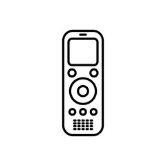Wall Mural - Voice Recorder icon in vector. Logotype