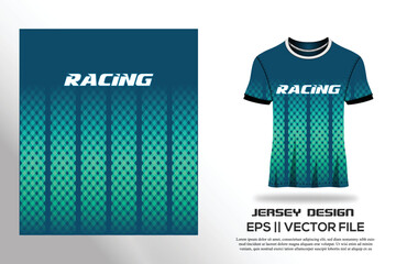 Wall Mural - Tshirt sports design for racing, jersey, cycling, football, gaming, motocross