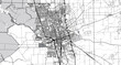 © ink drop - Urban vector city map of Stockton, California , United States of America