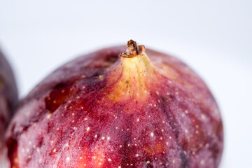 Wall Mural - Macro shot of fresh fig fruit texture