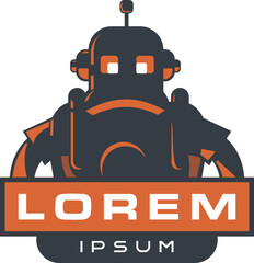 Robot Logo Template