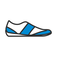 Sticker - Man Casual Shoe Icon