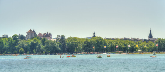 Canvas Print - Annecy, Haute-Savoie, France