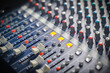 © arneaw - buttons equipment for sound mixer control, equipment for sound mixer control, electronic device.