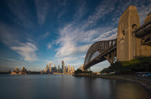Sydney Harbour Bridge, And Opera House