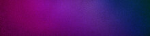 Dark Magenta Fuchsia Violet Blue Abstract Matte Background For Design. Space. Deep Purple Color. Gradient. Web Banner. Wide. Long. Panoramic. Website Header. Christmas, Festive, Luxury. Template.