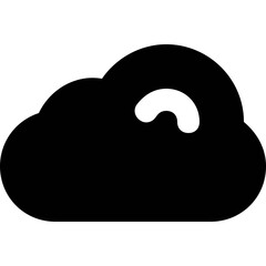 Wall Mural - Cloud Vector Icon