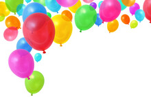 Colorful Balloons Page Top