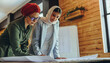 © Jacob Lund - Two Muslim designers working together on a creative project