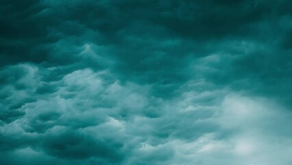 Wall Mural - 4k Storm Cloudy Rainy Sky With Rain Heavy Clouds. Strange Clouds Cloud Sky Moving Background. Vortical Clouds. Cloud White Blue Sky White Cloud Blue Sky. Cloudscape 4k Time Lapse. Weather Forecast