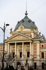 Wall Mural - Historic building architecture in Bucharest, Romania, 2022