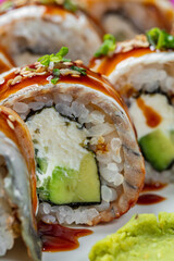 Sticker - Philadelphia roll with eel