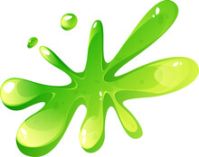 Splash Green Paint