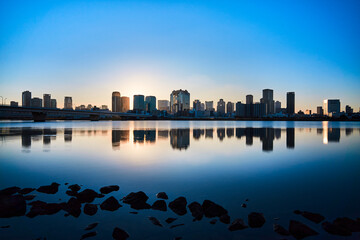 Osaka Skyline Cityscape