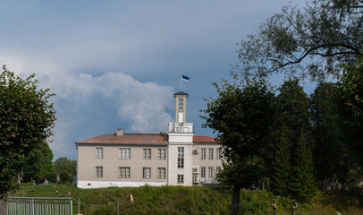 Wall Mural - old village building