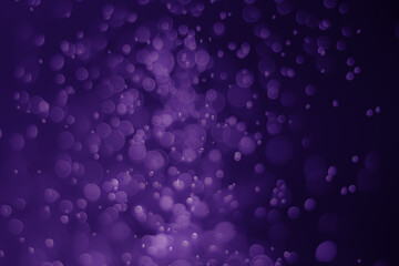 Wall Mural - Abstract purple proton bokeh, bokeh, blur