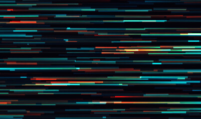 Wall Mural - vector glitch background.
