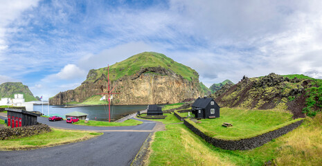 Wall Mural - Skansinn Vestmannaeyjar Iceland