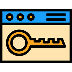 Sticker - Key Icon