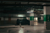 Fototapeta Perspektywa 3d - Interior of a Parking Lot