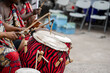 selective focus of traditional musical instrument- musical concept