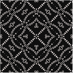 Design seamless monochrome geometric pattern. Abstract background. Vector art.Perfect for site backdrop, wrapping paper, wallpaper, textile and surface design. 