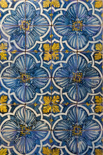 Portugal, Lisbon, Traditional Portuguese Ceramic Tiles Azuelos