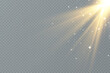 © blagorodez - Searchlight. Vector set of light. Studio lighting. Stage spotlight.