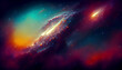 Stary galaxy sky background
