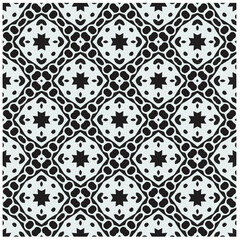 Design seamless monochrome geometric pattern. Abstract background. Vector art.Perfect for site backdrop, wrapping paper, wallpaper, textile and surface design. 