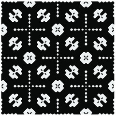 Design seamless monochrome geometric pattern. Abstract background. Vector art.Perfect for site backdrop, wrapping paper, wallpaper, textile and surface design. 