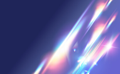 transparent light refraction pattern for adding effects to backgrounds and objects. vector illustrat