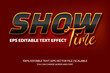 © Asta Desain - Show time luxury style Editable text effect