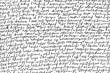 © Natalya - Handwritten unreadable text written in illegible handwriting. Scribbles, prose text, letters, calligraphy, ink handwriting background. Vector illustration. Overlay template.