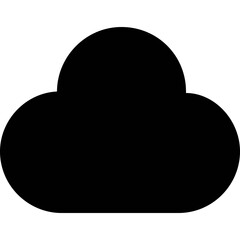 Wall Mural - Cloud Vector Icon