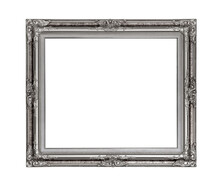 Vintage Picture Frame Isolated For Object.